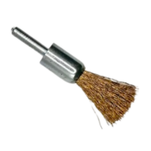ESCOVA PINCEL ROTATIVO - AÇO LATONADO - 5/8” (16 mm) - Imagem 2