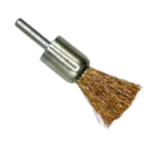 ESCOVA PINCEL ROTATIVO - AÇO LATONADO - 3/4” (20 mm) - Imagem 2