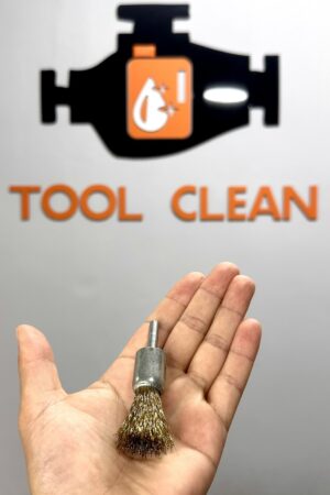 ESCOVA PINCEL ROTATIVO - AÇO LATONADO - 3/4” (20 mm) - Imagem 3