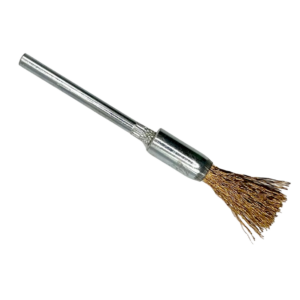 ESCOVA PINCEL ROTATIVO - HASTE LONGA - AÇO LATONADO - 1/2” (13 mm) - Imagem 2