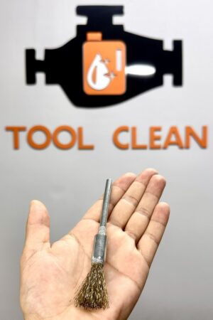 ESCOVA PINCEL ROTATIVO - HASTE LONGA - AÇO LATONADO - 1/2” (13 mm) - Imagem 3