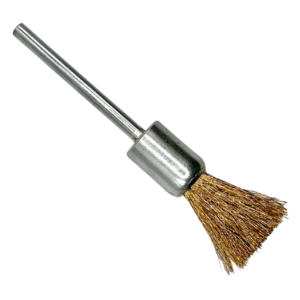 ESCOVA PINCEL ROTATIVO - HASTE LONGA - AÇO LATONADO - 3/4” (20 mm) - Imagem 2