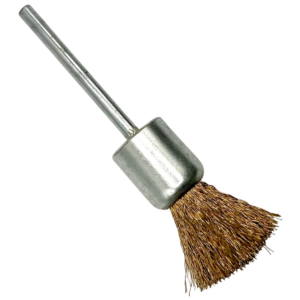 ESCOVA PINCEL ROTATIVO - HASTE LONGA - AÇO LATONADO - 1” (25 mm) - Imagem 2