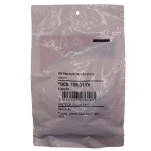 Vedador/Retentor de Válvula 6 mm - Toyota Diesel Hilux 2KD/1KD /1GD - 006.108.011V - Imagem 2