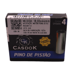 PINO DE PISTAO ZETEC ROCAM 1.0 (18,03X44) - Imagem 7