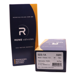 Válvula de admissão - Endura 1.0 L  8V  Gas.  4 Cil. - 7,03x33,00x104,05 - 023-1A - Imagem 2
