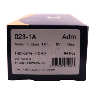 Válvula de admissão - Endura 1.0 L 8V Gas. 4 Cil. - 7,03x33,00x104,05 - 023-1A