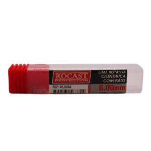 LIMA ROTATIVA CILÍNDRICA COM RAIO PARA ALUMÍNIO - 6mm - Imagem 3