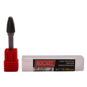 LIMA ROTATIVA ÁRVORE ARREDONDADA PARA FERRO - 10mm - Imagem 2