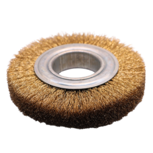 ESCOVA CIRCULAR - AÇO LATONADO - 6X1" (150x25mm) - Imagem 3